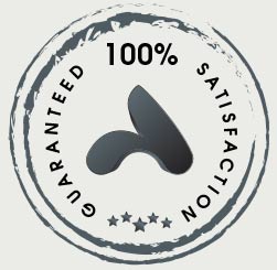 100% satisfaction guaranteed