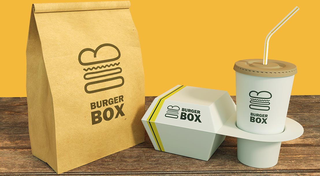 burger packaging