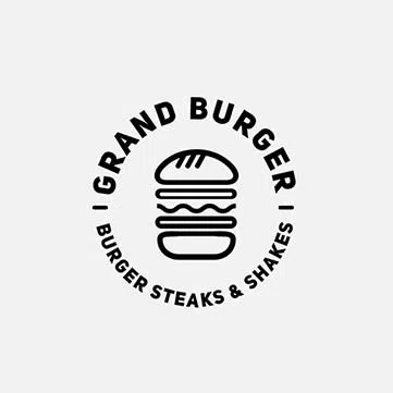 beef burger logo design