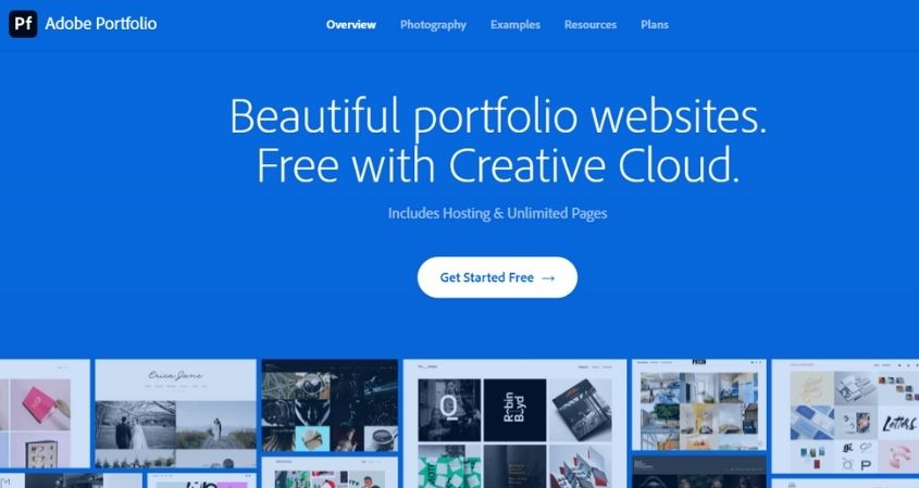 Adobe Portfolio