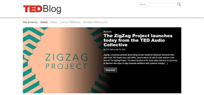 TED Blog